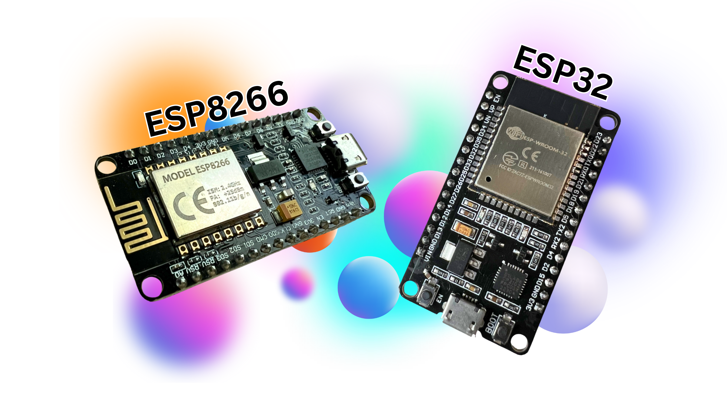 ESP32 vs. ESP8266